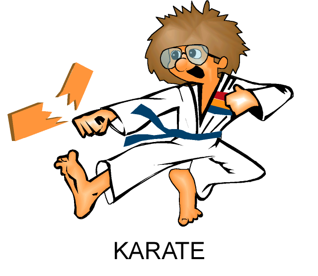 funny karate clipart - photo #18